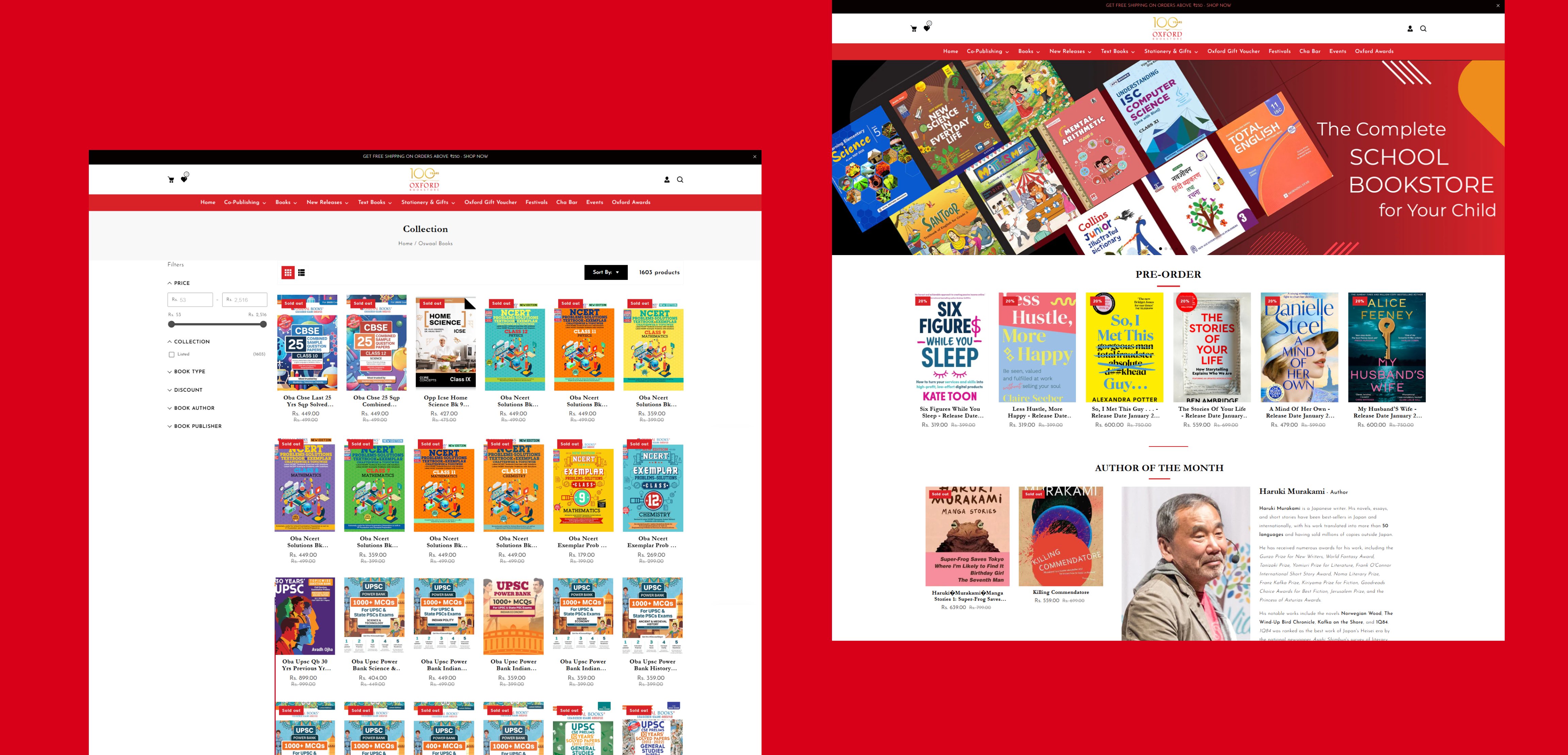 Oxford Bookstore project image 1