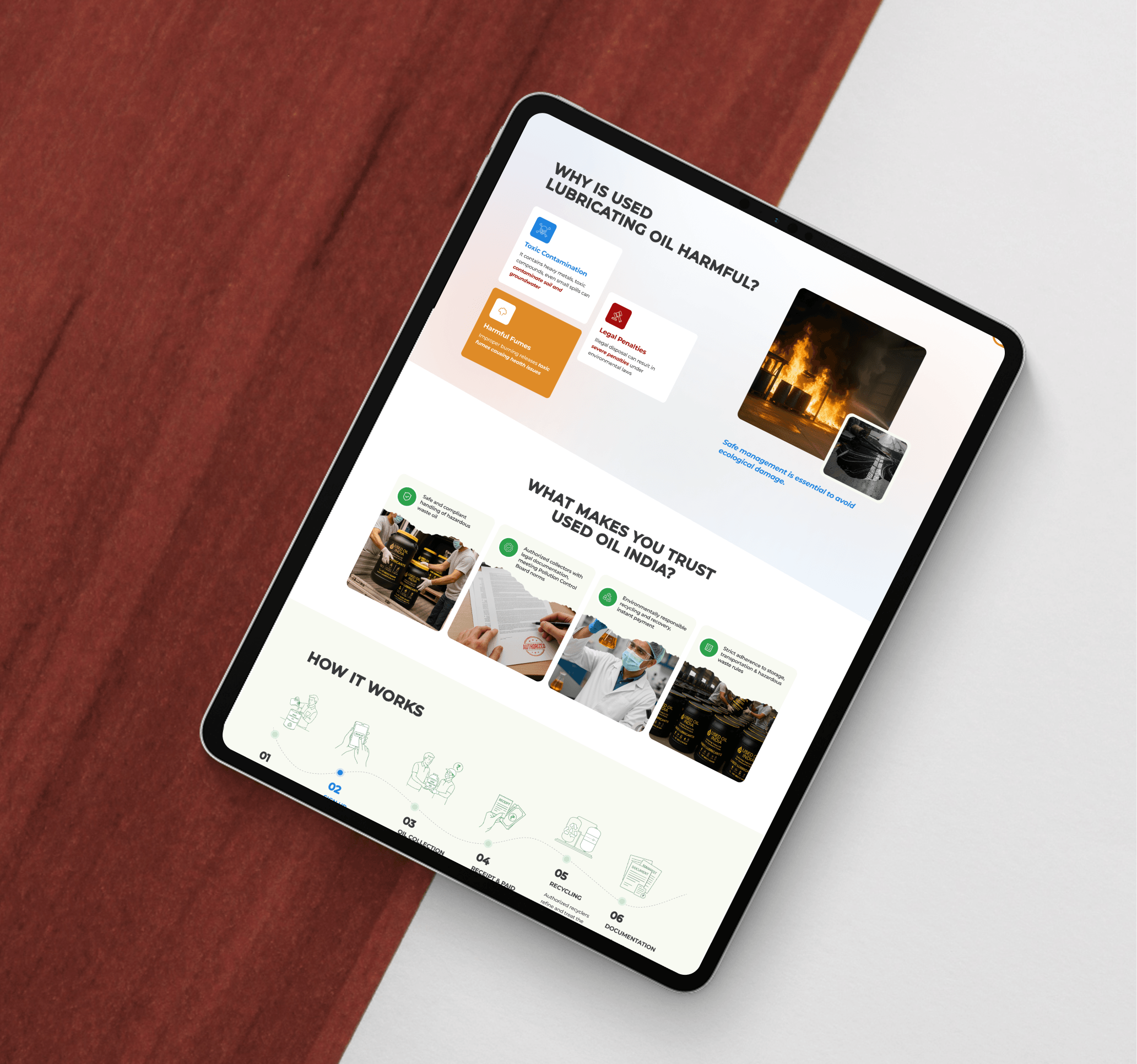 Used Oil India project image 2