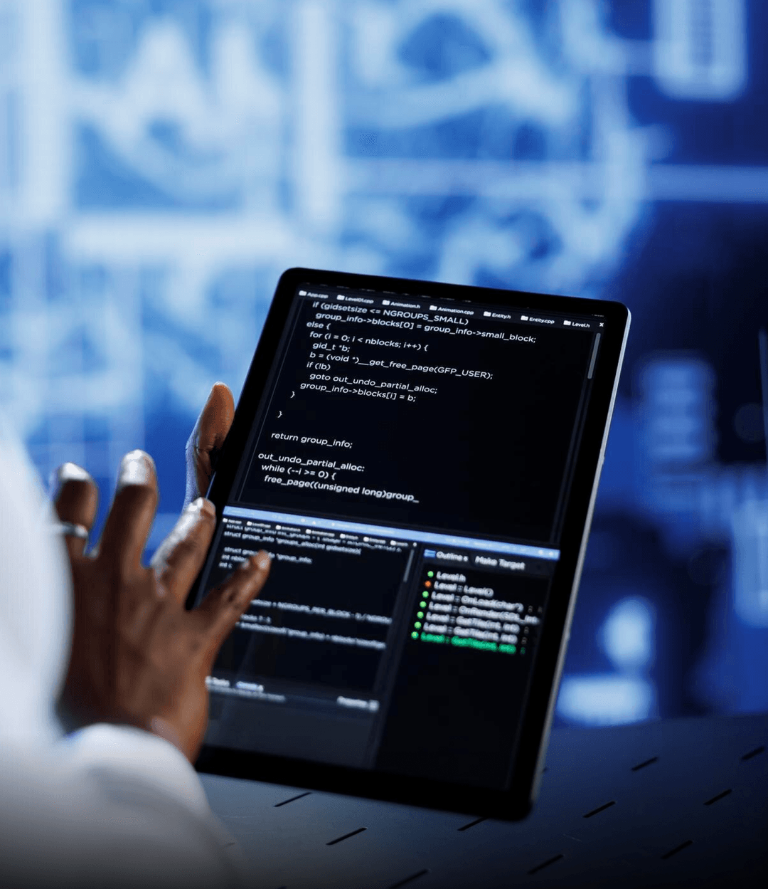 Healthcare SaaS & Product Development illustration