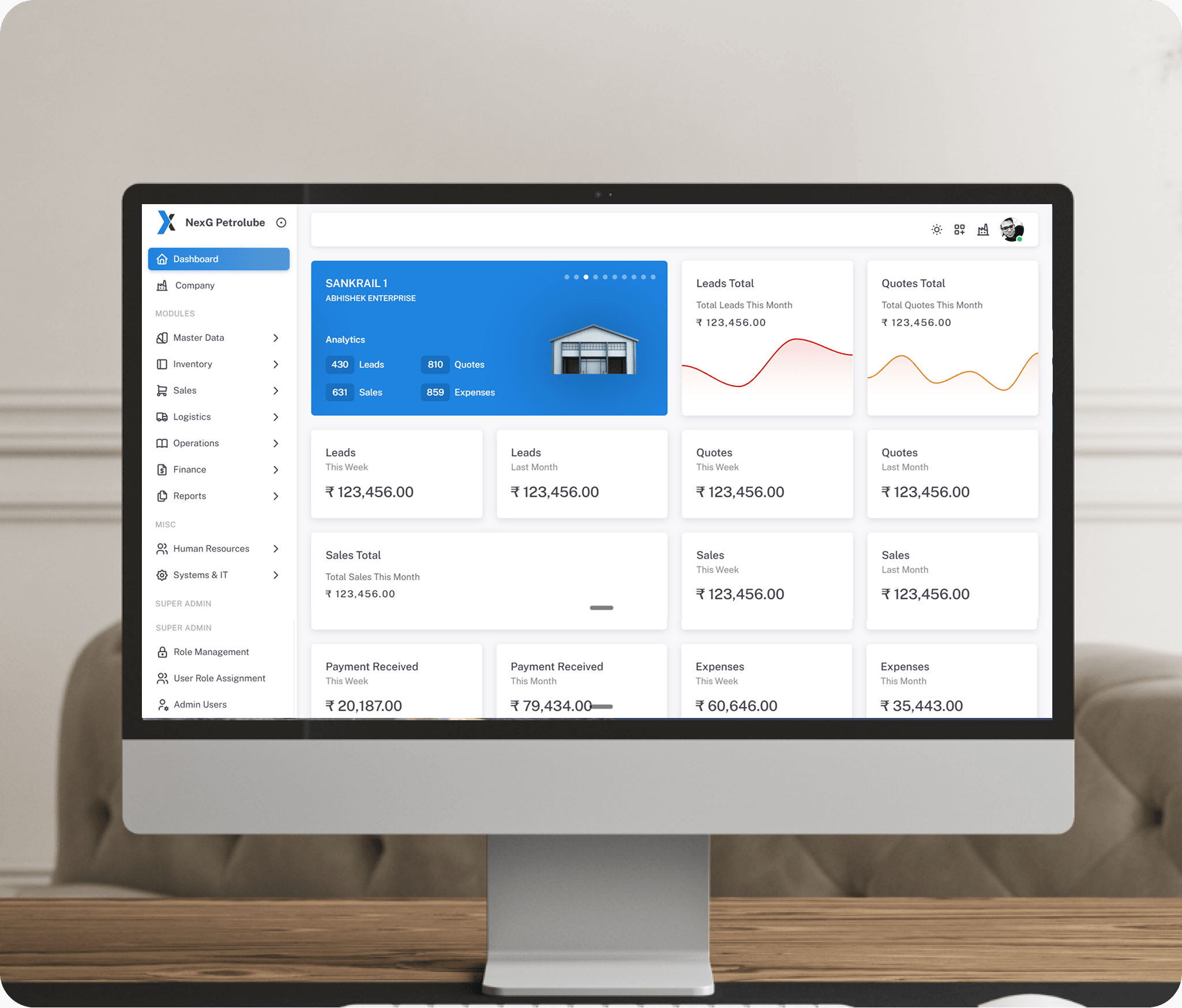 NexG CRM ERP Digital Ecosystem