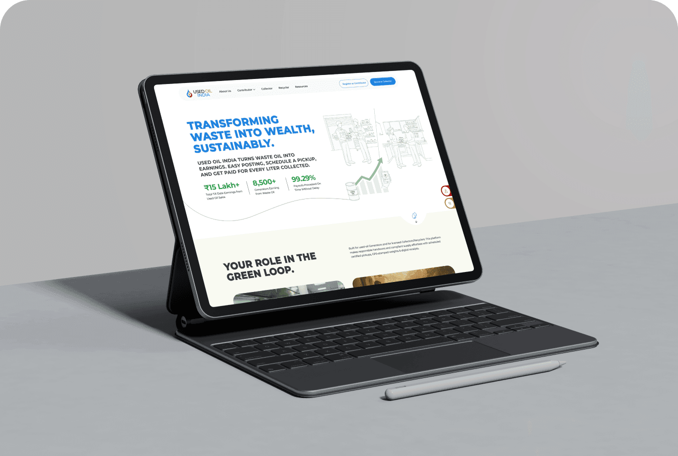 Used Oil India Platform