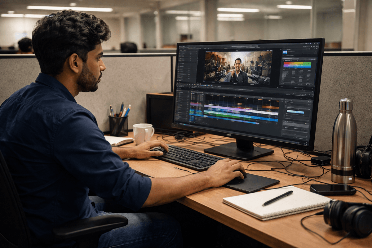 Video Production & Editing illustration